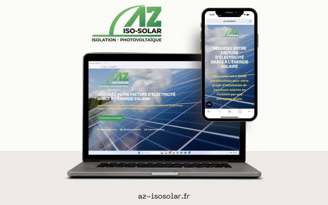 Site internet AZ-Iso Solar