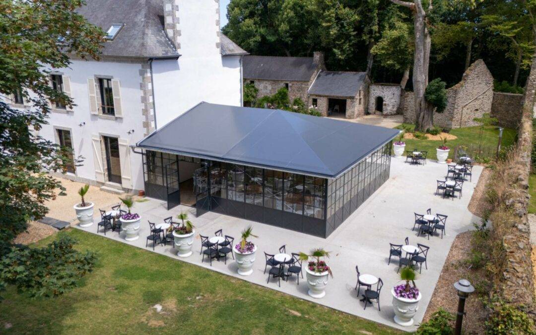 Prestation drone au Manoir Du Menec