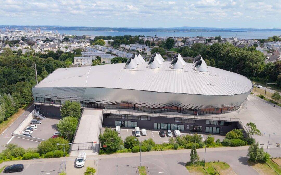 Prestation drone Brest Arena